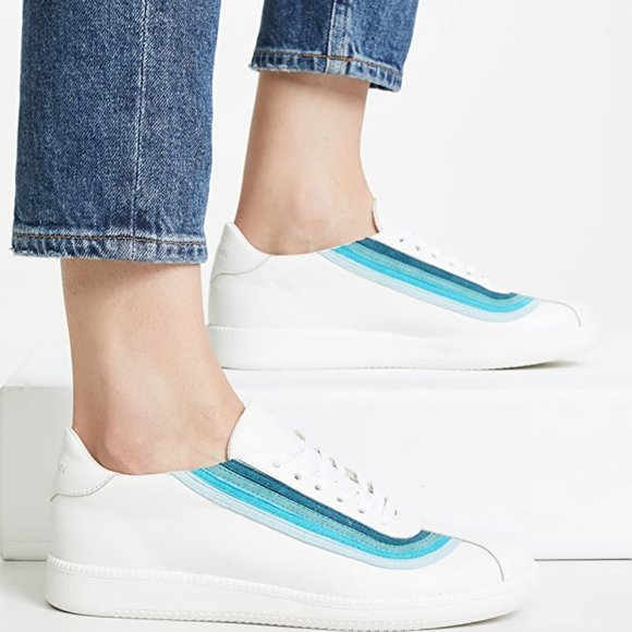 Zimmermann Shoes - Zimmermann Suede Leather Sneakers Trainers 7
